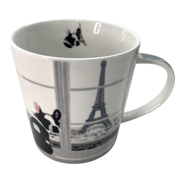 Paper Products Design PPD Remi a' Paris Boston Terrier New Bone China Mug - Picture 10 of 11